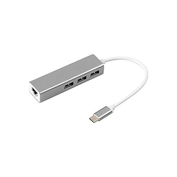 Skygo Daytona FC05 Type-C To 3 x 3.0 USB + Lan Ethernet Çevirici MacBook Uyumlu - 0 - Siyah - Option-1