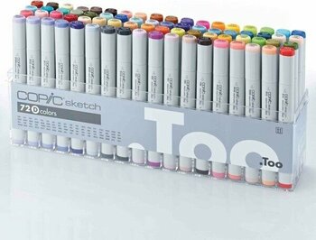 Copic Sketch Marker 72LI Set D