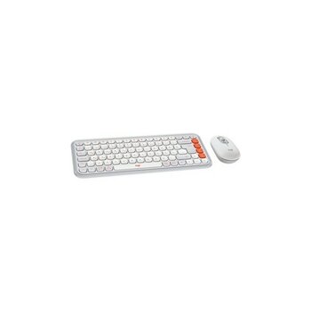 Esranın Dünyası Logitech Pop Icon Kablosuz Bluetooth Sessiz Türkçe Q Klavye ve Mouse Seti,