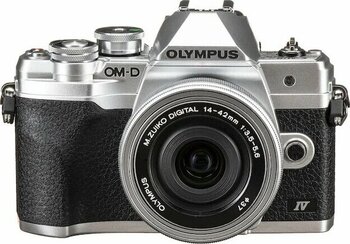 Olympus Om-d E-m10 Mark Iv + 14-42 Mm Ez Aynasız Fotoğraf Makinesi (distribütör Garantili) Gümüş