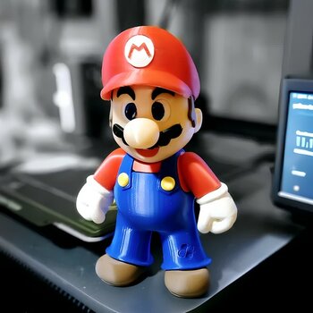 Mario Super Mario Oyunu Figürü (Dev Boy 44CM)