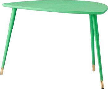 IKEA orta sehpa, açık yeşil, 77x39 cm