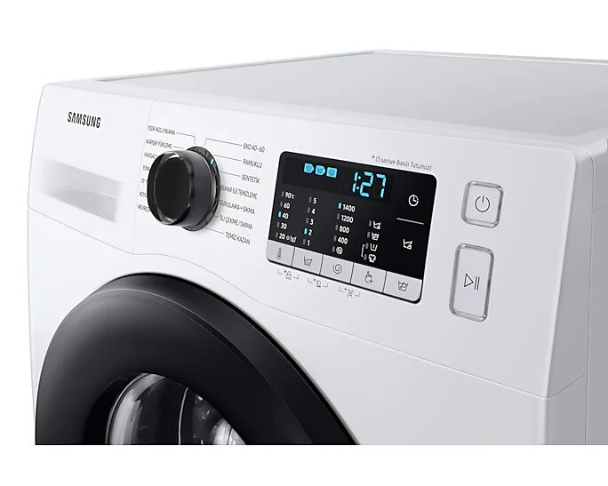 Samsung WW11BGA046AEAH 11 kg White Çamaşır Makinesi