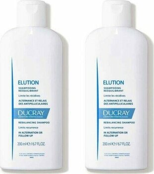 Ducray Elution Şampuan 200 ml - Kepek Bakımında Tamamlayıcı Günlük Şampuan 2'li