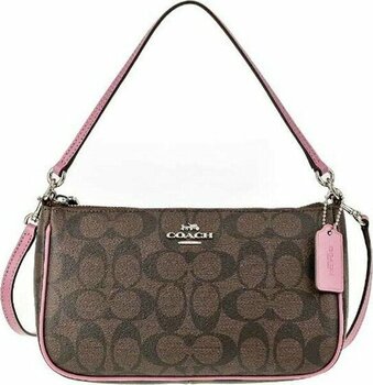 Coach Kadın Omuz Çantası F58321 - Kahverengi - Pembe - STD