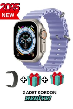 Realme Uyumlu Akıllı Saat Watch Ultra2 49Mm Kordon Hediyeli - Son Versiyon