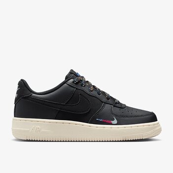 Nike Air Force 1 Lv8 1 (Gs) Kadın Siyah Sneaker