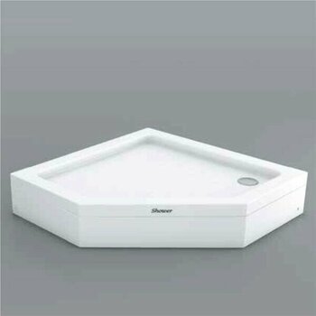 SHOWER Batura Beşgen Duş Teknesi, Panelli - 90*90