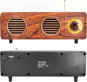 Radyo Nostalji Şarjlı Bt/usb/sd Cm-1923bt