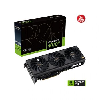 Asus Geforce Proart Rtx 4070 Tı 12gb 192bit Gddr6x 2760mhz Oc 2xhdmı 3xdp Proart-rtx4070tı-12g Dlss3 Ekran Kartı
