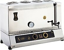 Işıkgaz Silverinox 85 Lik Elektrikli 60 Litre 4 Demlikli Çay Kazanı