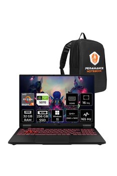 ASUS TUF Gaming A16 R9 8940HX 32GB 256GB SSD RTX5070/8GB 165Hz 16'' 2.5K WQXGA W11H Laptop FA608PP