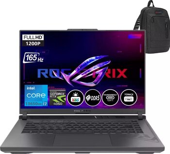 Asus Rog Strix G16 13. Nesil Intel I7-13650HX 96GB Ddr5 Ram 1tb SSD 6gb RTX4050 16 Inç Fhd + 165Hz Freedos Taşınabilir Bilgisayar BMG614JU319408
