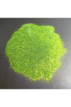 HOBİFLEX Sim Fıstık Yeşili Glitter Toz Sim 500 Gr