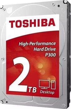 Toshiba 2Tb P300 High Performance 5400Rpm 128 Mb Cache Sata 3 7-24 Sabit Disk Hdwt720Uzsva