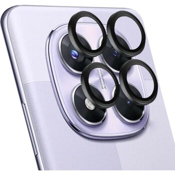 Microsonic Redmi Note 14 Pro Plus Siyah Kamera Lens Koruma Camı