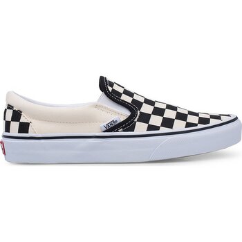 VANS CLASSIC SLİP ON VN000EYEBWW1 Unisex BEYAZ/SİYAH Günlük Sneaker Ayakkabı - Beyaz - Siyah - 44