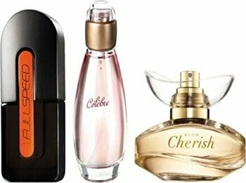 Avon Fullspeed EDT Erkek 75 ml + Avon Celebre EDT Kadın 50 ml + Avon Cherish EDP Kadın Parfüm 50 ml 3'lü Set