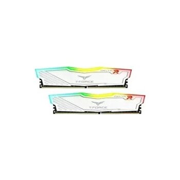 T-Force Delta Rgb White TF4D416G3600HC18JDC01 16 GB (2x8) Ddr4 3600 Mhz CL18 Ram