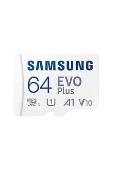Samsung Evo Plus 64 GB Beyaz MicroSD Hafıza Kartı