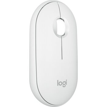 Logitech M350s Pebble 2 Bluetooth Kablosuz Sessiz Kompakt Mouse - Beyaz