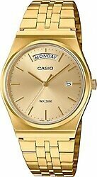 Casio Standart MTP-B146G-9AVDF Altın Erkek Kol Saati