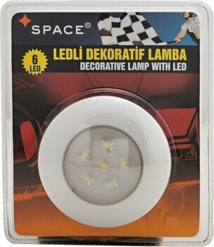 Space Ledli Dekoratif Tavan Lambası (6led) Yuvarlak 24V /LAAK120-1-24 - Standart