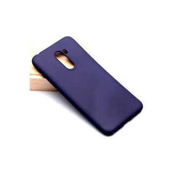 Cep Case Xiaomi Pocophone F1 Kılıf Yumuşak Ince Soft Pürüzsüz Silikon Kapak - Lacivert