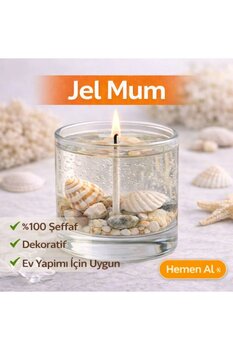 MUMTEDARİK Jel Mum 1kg