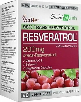 Suda Vitamin Resveratrol 60 Kapsül