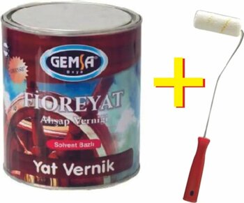 GEMSA BOYA Gemsa Fiore Yat Vernik 12 Kg Şeffaf