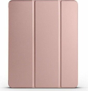 noktaks - Apple iPad Air 13 2024 - Tablet Kılıfı Smart Cover Kalem Bölmeli Standlı 1-1 Kılıf - Rose Gold - T32981
