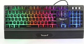 Rush RK601 Siyah Kablolu Oyuncu Klavyesi