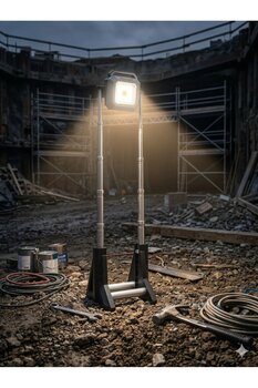 ACK ÇOK FONKSİYONLU ŞARJLI LED PROJEKTÖR