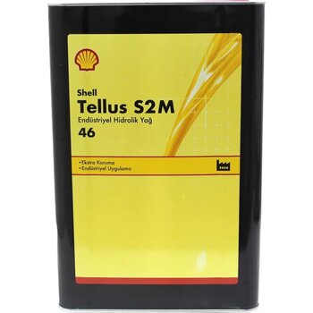 Shell Tellus S2m 46 Yüksek Performanslı Hidrolik Sistem Yağ 15 Kg