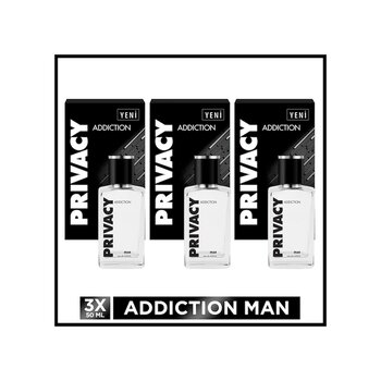 Privacy Man Addiction Erkek Parfüm Edt 3 X 50 Ml