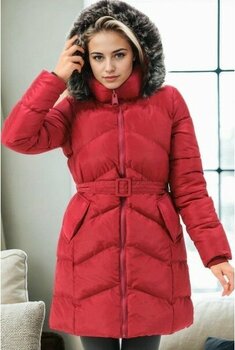 Z9768 Dewberry Bayan Kaban-Bordo - XL - Bordo