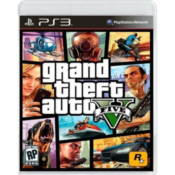 Rockstar GTA 5 PS3 Aksiyon Oyunu 12+ Yaş Açık Dünya Macerası ve Çoklu Oyuncu Desteği ile