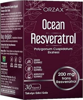 Ocean Resveratrol 200 mg 30 Kapsül Sıfır