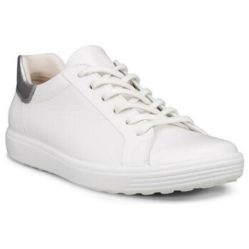 Ecco Soft 7 W White - 37 - Gümüş - Beyaz