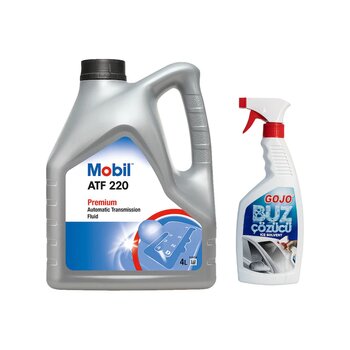 Mobil Atf 220 Otomatik Şanzıman Yağı 4 L + Buz Çözücü 750 Ml