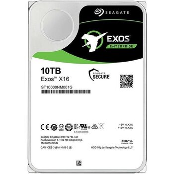 Seagate 3.5" 10TB Exos ST10000NM001G 7200 Rpm 256MB Sata-3 Nas ve Güvenlik Diski
