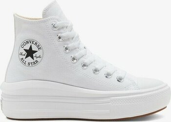 Converse Chuck Taylor All Star Move Platform Hi Kadın Beyaz Sneaker - 36,5 - 102-Beyaz