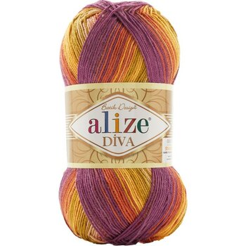 Alize Diva Batik 8027  ''5 Adet'' - Bedensiz