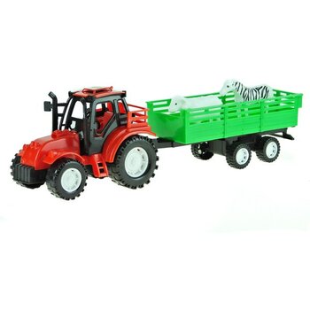 Mixoyuncak Oyuncak Traktör Römorklu Sürtmeli 30 cm