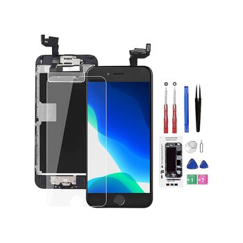 Apple Uyumlu Iphone 6 Ekran Lcd Dokunmatik A Kalite Tamir Seti Hediyeli !! Siyah