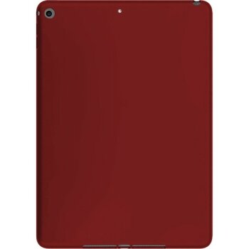 CresCent Apple iPad 4.Nesil (2012 Sonu) Rubber&Soft Feeling Tablet Kılıfı (A1458/A1459/A1460) 9.7 İnç Kırmızı