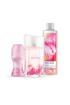 AVON Soft Musk Edt 50 ml Kadın Parfüm Ve Bakım Seti 164848484