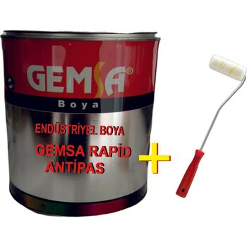 Gemsa Rapid Antipas Endüstriyel Boya 15 kg Gri