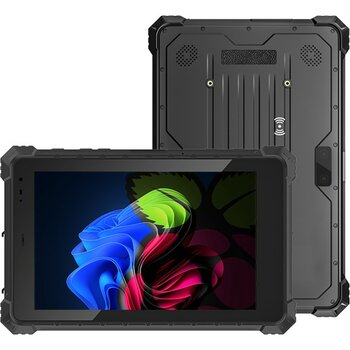 Techstorm  Winpad P04 10.1 İnç Ekran Intel N5100 İşlemci 8gb 128GB  Win11 Pro Rugged Tablet PC - Siyah